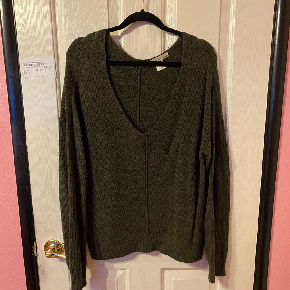 Olive sweater